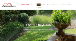Desktop Screenshot of loveirrigation.com
