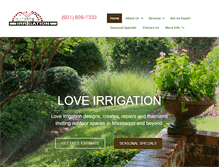 Tablet Screenshot of loveirrigation.com